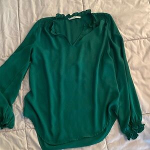 Small green blouse